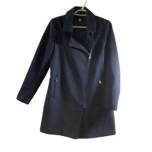 JESSICA NAVY BLUE PEA COAT MID-LENGTH/ Size 6